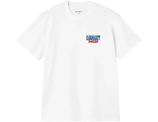 Product gallery, 1 of 4, Carhartt Luggage Label T-Shirt Blanc