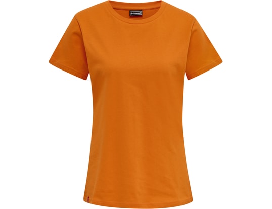 Hummel T-shirt en coton avec logo pour femmes Jaune F5001 | Équipement
