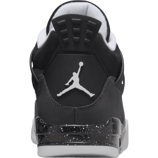 Black jordan retro 4 top