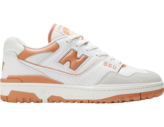 New Balance White 550 Sneaker Size 2023270019