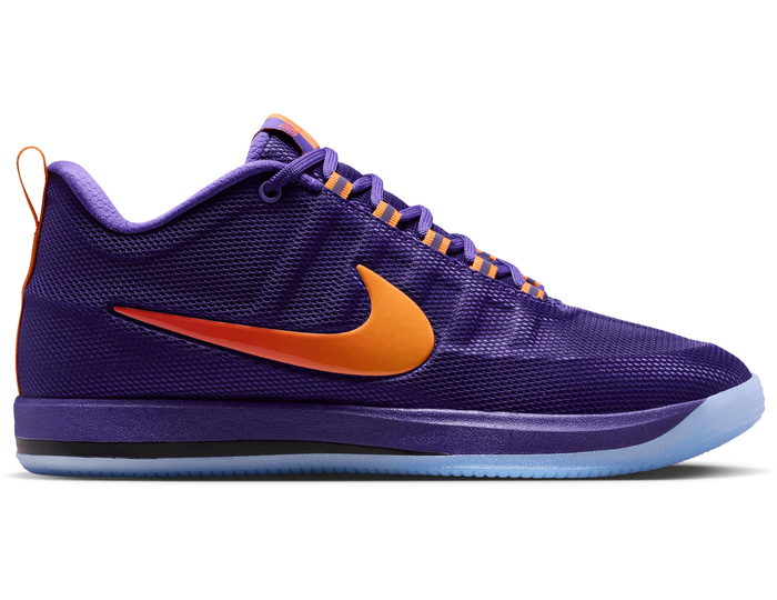 Nike Book 2 Men's Sneakers - Purple - Size 9 - Mesh/Synthetic