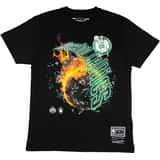 Mitchell and Ness Boston Celtics HWC Blaze Camiseta de manga corta Negro