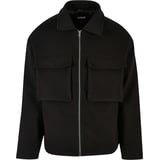 Urban Classics Big Pocket Blouson Jacket Black FB6331