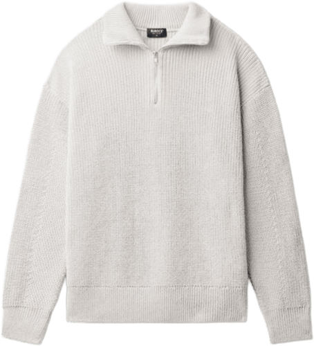 Burocs Half-Zip Sudadera Beige