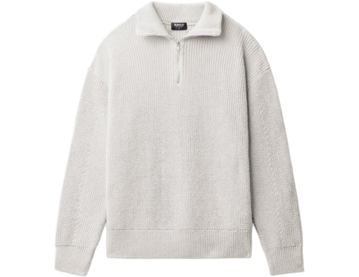 Burocs Half-zip Sweatshirt Beige