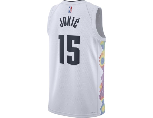 Nike NBA Denver Nuggets Nikola Jokic Shirt Wit K101 89,95 € Nu