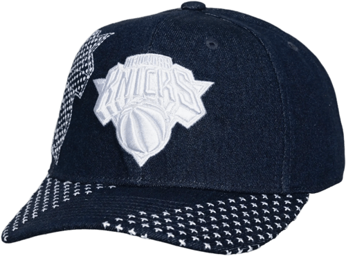 Mitchell & Ness Mitchell and Ness New York Knicks Cap Blue
