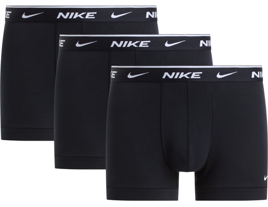 Product gallery, 1 of 1, Nike Essential Cotton Stretch Trunk 3 Caleçon boxer Noir C001