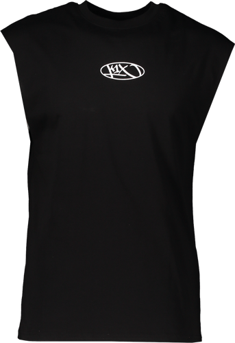 K1X Badge Sleeveless Camiseta de manga corta negro