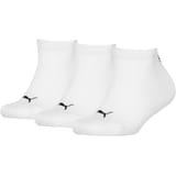 PUMA Sneaker Plain 3P Calcetines Blanco C300