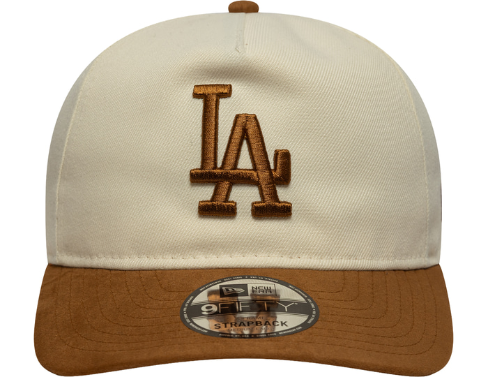 New Era Beige Suede Visor 9Fifty Af Losdod Cap Large