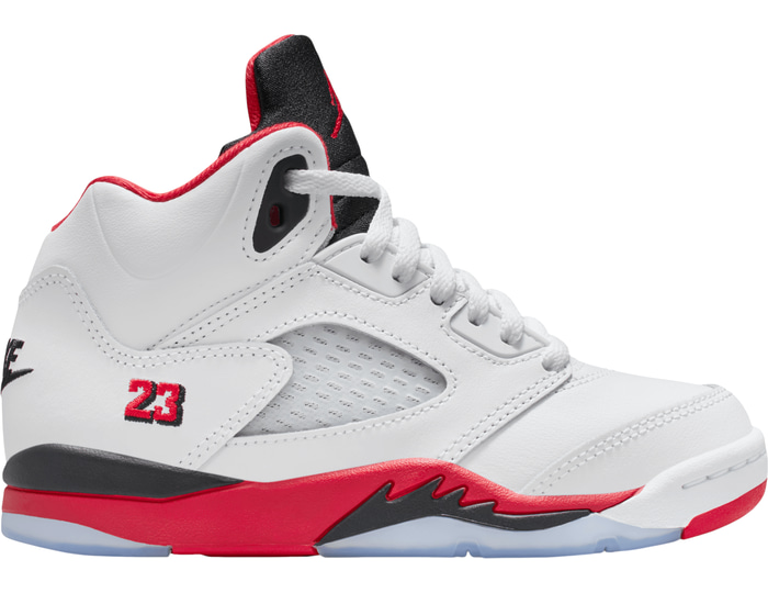 Jordan Air Jordan 5 kindersneaker rood en wit