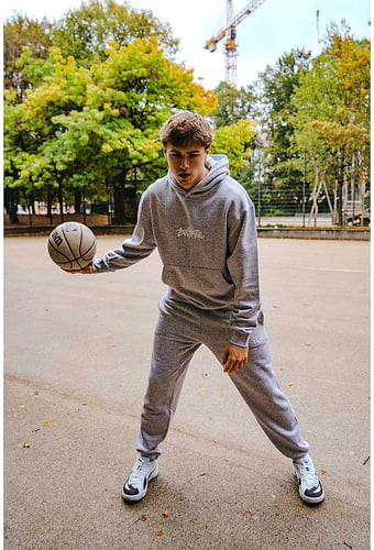 Bucketz ALL TIME HOODY Hoody Grey — foto 5