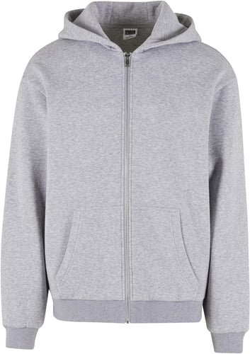 Urban Classic Fluffy Chaqueta con capucha Gris