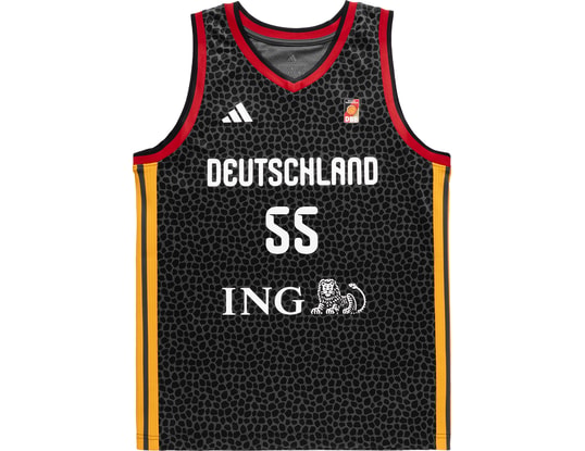 Product gallery, 1 of 2, adidas DBB Germany Schiffer 55 Jersey Away 2026 Grey