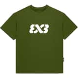 3x3 Logo Camiseta de manga corta verde