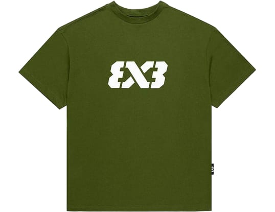 Product gallery, 1 of 8, 3x3 Logo Camiseta de manga corta verde