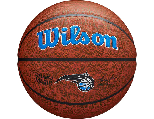 Product gallery, 1 of 5, Wilson NBA Orlando Magic Team Alliance Basketball Brown