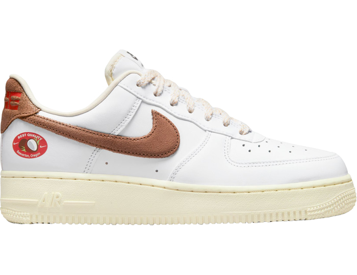 Nike Air Force 1 07 Lx Damen Weiss Braun F101 - DJ9943