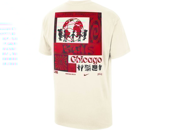 Nike NBA Chicago Bulls Courtside Oversized T-Shirt