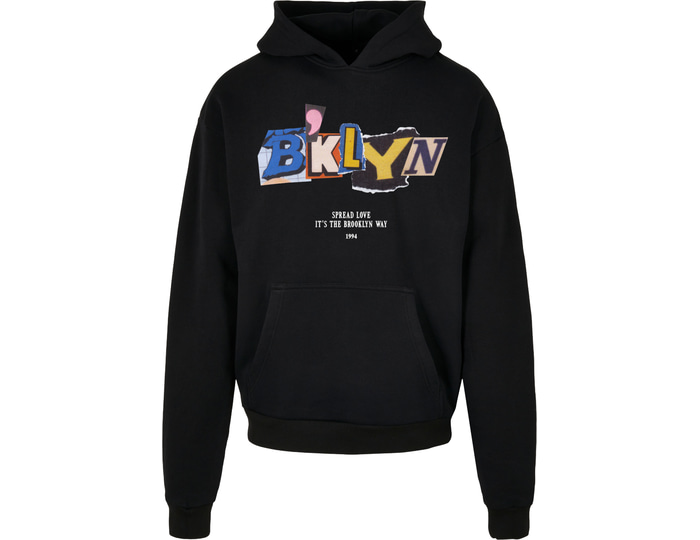 Mister Tee Black Brklyn Hoody Small