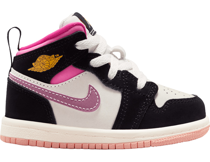 Jordan Air Jordan 1 Mid Se Td Kids Schwarz