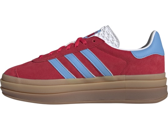 adidas gazelle silver green womens adidas Gazelle Bold Shoes - Women's - Red / Semi Lucid Fuchsia / Night Indigo