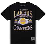 Mitchell and Ness 1988 Champions Camiseta de manga corta Negro