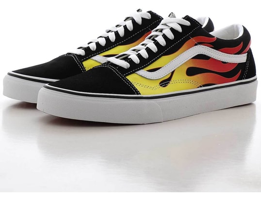 Vans Old Skool Flame Sneaker Black - 79,95 € | Available at