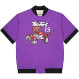 Mitchell and Ness NBA Vince Carter Warm Up Chaqueta Morado