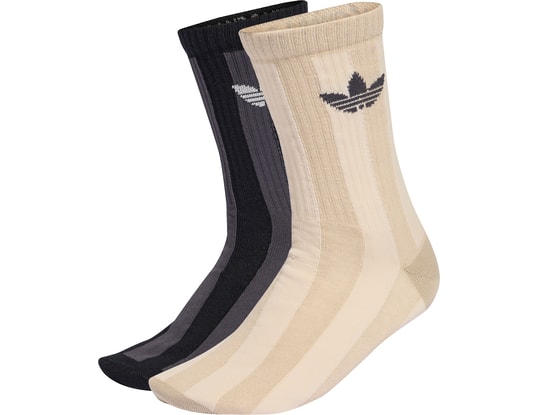 Product gallery, 1 of 4, adidas Stripes Crew 2er Pack Socks White