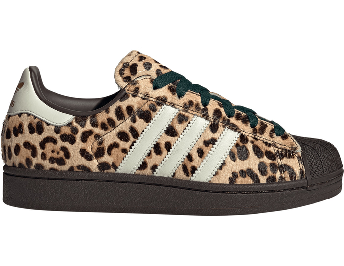 Adidas Superstar Women's Sneakers - Brown - Size 7 - Leather
