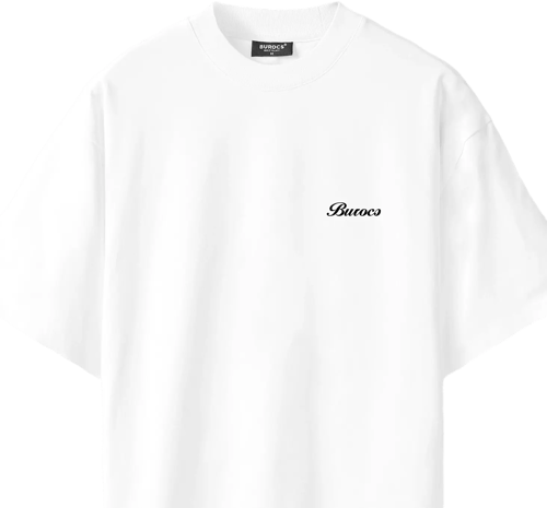 Burocs Oversize Ballrange Camiseta de manga corta Blanco — foto 5