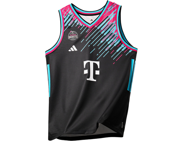 adidas Bbl Telekom Baskets Bonn Maillot Away Noir