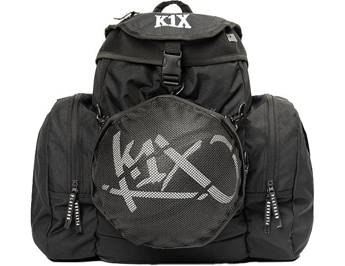 K1x Logoer Sac À Dos Noir