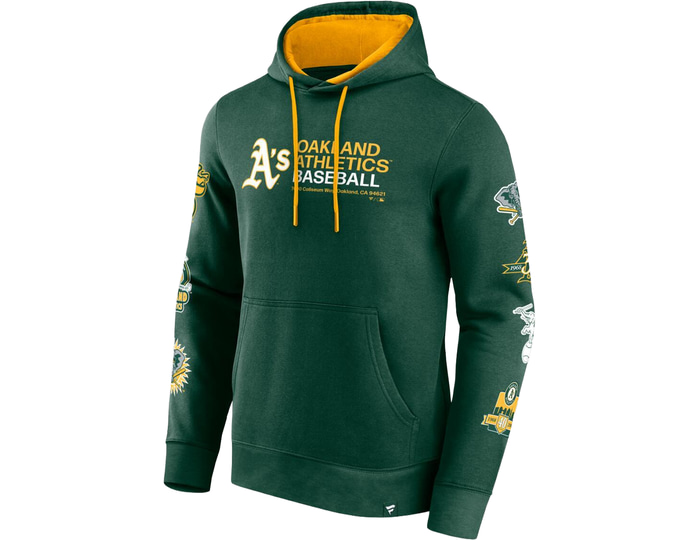 Fanatics MLB Oakland Athletics Sweatshirt À Casquetteuche Vert