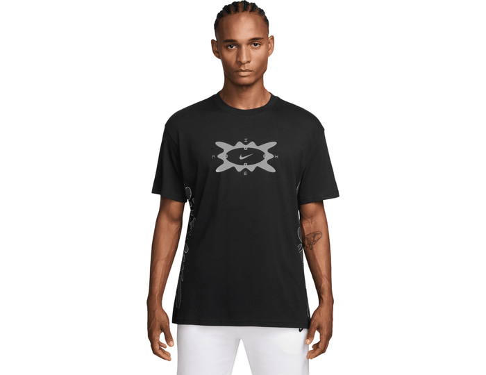 Nike Black Nsw Lse Reflective Cycle T-Shirt C010 Large