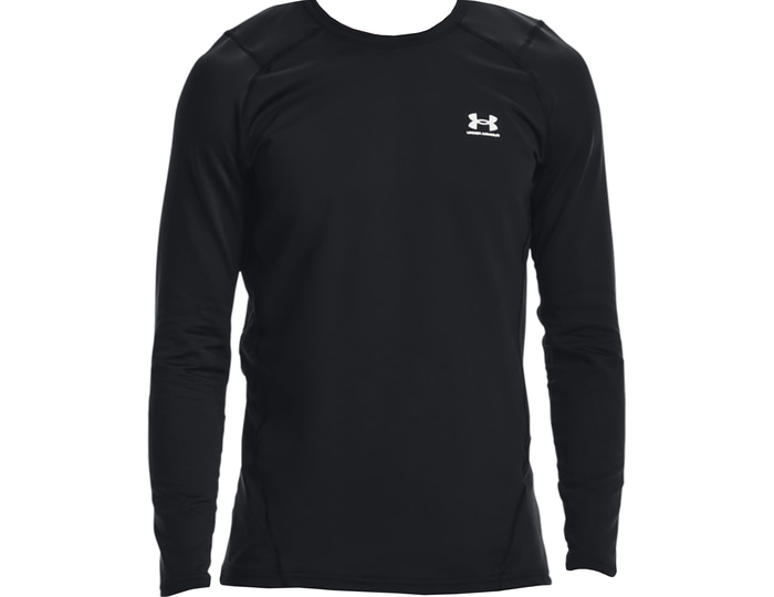 Under Armour Schwarz Eng Anliegendes Trikot Mit Rundhalsausschnitt Coldgear® - Image 7