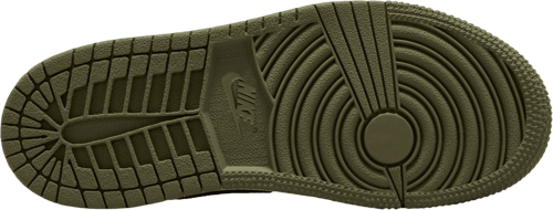 Jordan Air 1 Retro Low OG Medium Olive PS Kids Marrón C200 — photo 3