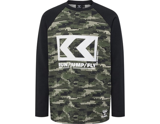 Produktgalerie, 1 of 4, Hummel Fsk Boys L/S T-Shirt Kids Grün F6297
