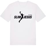 Kickz Germany SLIM JESUS T-SHIRT White Camiseta de manga corta Blanco