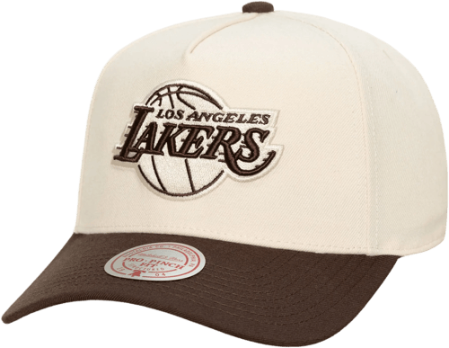 Mitchell & Ness Mitchell and Ness Los Angeles Lakers Cap Beige