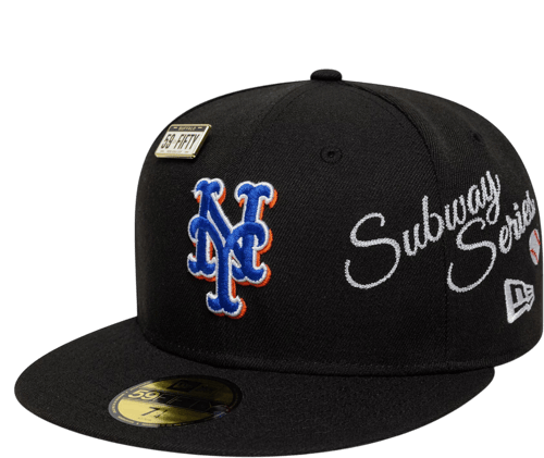 New Era Img Subway Series 59Fifty Neymetco Cap Black