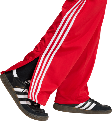 adidas Firebird Track Pants Better Scarlet — foto 4