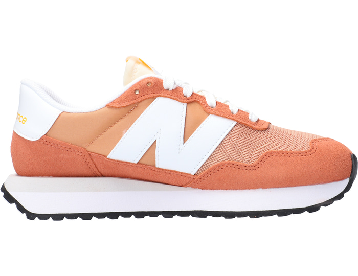 New Balance 237 damessneaker rood en grijs