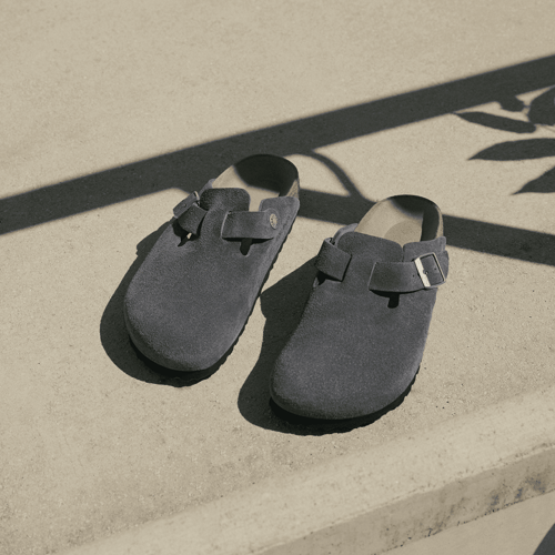 Birkenstock Boston LEVE Dark Blue — foto 5