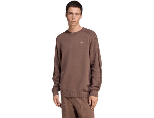 Product gallery, 1 of 5, adidas Originals Premium Essentials Sweatshirt Brown
