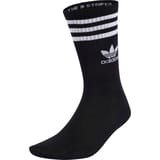adidas Originals 3-Stripes Crew 6 Pairs Calcetines negro