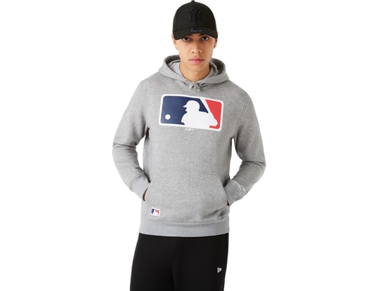 Product gallery, 1 of 11, New Era Logo Hoody Grey