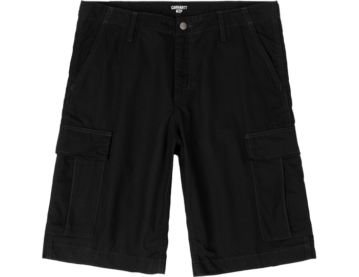 Carhartt Wip Black Regular Cargos F6302 Short